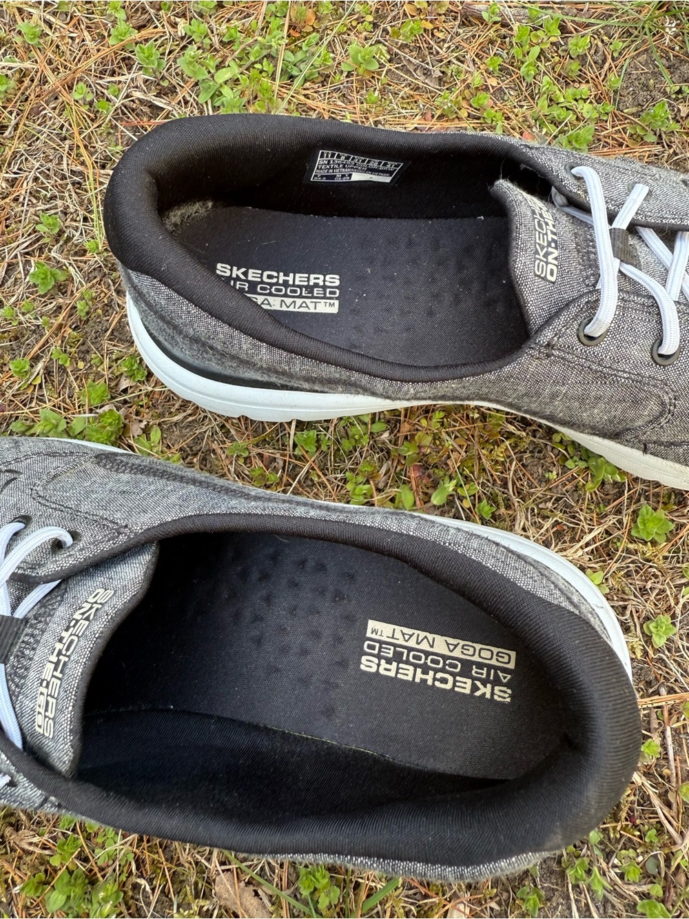 Skechers On-The-GO Flex Ashore Men's Boat Shoes Grey, Size 11 - Picture 8 of 10